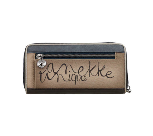 Portofel casual, dama, ANEKKE 41719-908, maro, piele ecologica